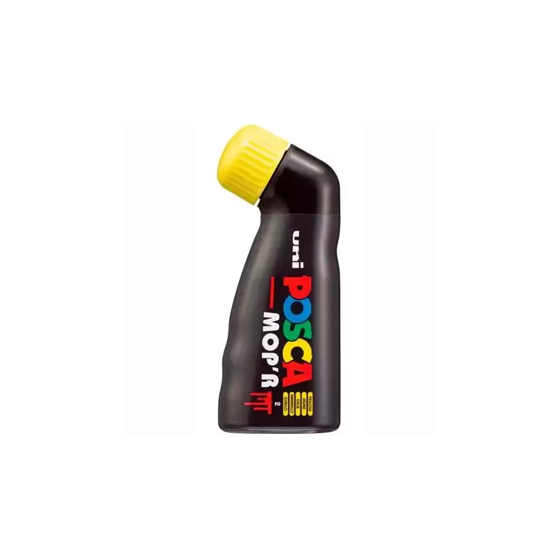 (284190000) POSCA MARCADOR  MOP´R PC-22 NO PERMANENTE PUNTA REDONDEADA GOMAESPUMA 3-19 MM AMARILLO