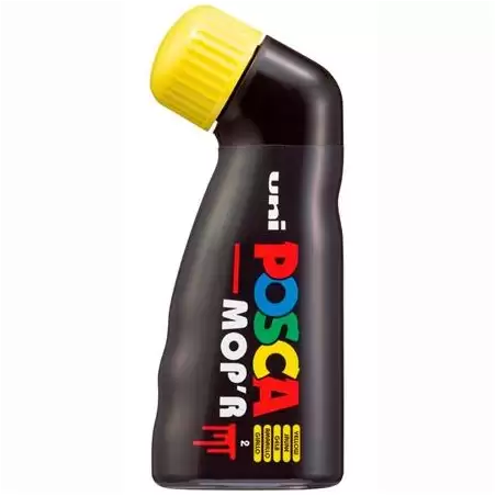 (284190000) POSCA MARCADOR  MOP´R PC-22 NO PERMANENTE PUNTA REDONDEADA GOMAESPUMA 3-19 MM AMARILLO