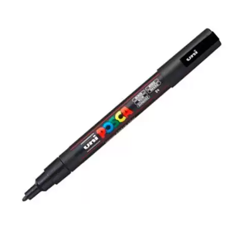 (284711000) POSCA MARCADOR  PC-3M PUNTA CÓNICA 0
