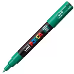 (285023000) POSCA MARCADOR  PC-1M NO PERMANENTE PUNTA FINA 0.7-1MM VERDE