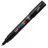 (285098000) POSCA MARCADOR  PC-1M NO PERMANENTE PUNTA FINA 0.7-1MM NEGRO