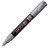(285114000) POSCA MARCADOR  PC-1M NO PERMANENTE PUNTA FINA 0.7-1MM PLATA