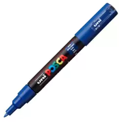 (285122000) POSCA MARCADOR  PC-1M NO PERMANENTE PUNTA FINA 0.7-1MM AZUL