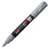 (285148000) POSCA MARCADOR  PC-1M NO PERMANENTE PUNTA FINA 0.7-1MM GRIS