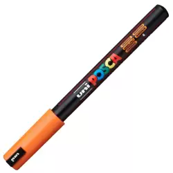 (289769000/317784000) POSCA MARCADOR  PC-1MR NO PERMANENTE PUNTA EXTRAFINA 0.7MM NARANJA