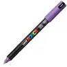 (289793000/317818000) POSCA MARCADOR  PC-1MR NO PERMANENTE PUNTA EXTRAFINA 0.7MM VIOLETA