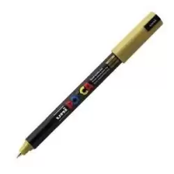 (289876000/317891000) POSCA MARCADOR  PC-1MR NO PERMANENTE PUNTA EXTRAFINA 0.7MM ORO