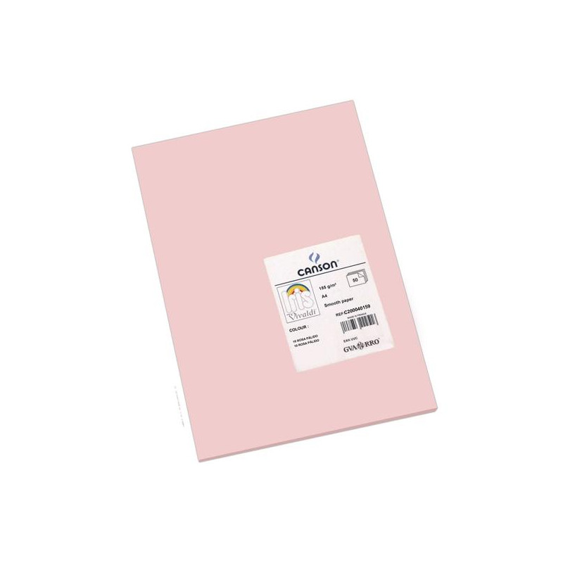 (C200040159) IRIS CARTULINA 210X297MM 185GR ROSA -50U-