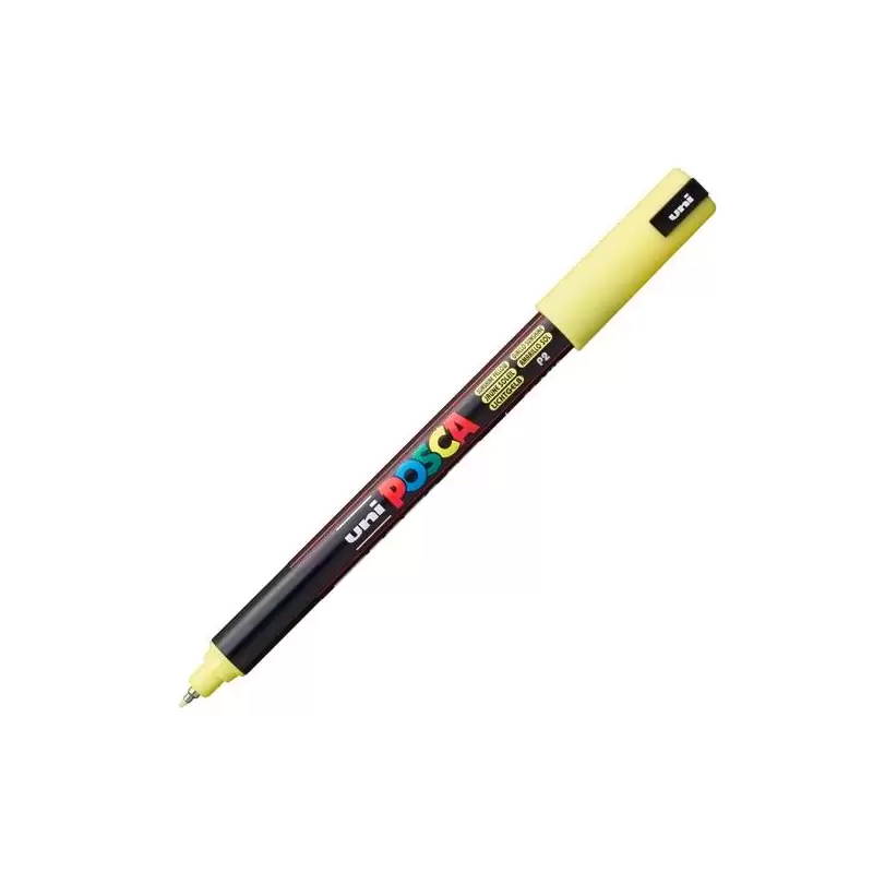 (289900000/317925000) POSCA MARCADOR  PC-1MR NO PERMANENTE PUNTA EXTRAFINA 0.7MM AMARILLO SOL