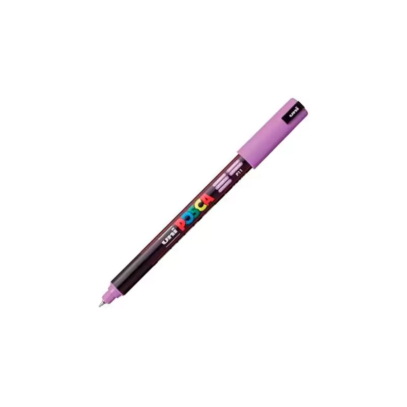 (289934000/317958000) POSCA MARCADOR  PC-1MR NO PERMANENTE PUNTA EXTRAFINA 0.7MM LAVANDA