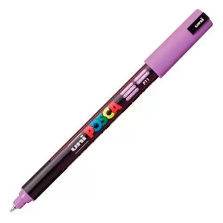 (289934000/317958000) POSCA MARCADOR  PC-1MR NO PERMANENTE PUNTA EXTRAFINA 0.7MM LAVANDA
