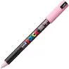 (289942000/317966000) POSCA MARCADOR  PC-1MR NO PERMANENTE PUNTA EXTRAFINA 0.7MM  ROSA CLARO