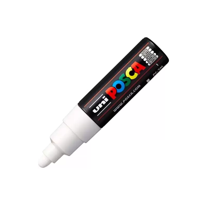 (300079000) POSCA MARCADOR  PC-7M NO PERMANENTE PUNTA FORMA DE BALA  4