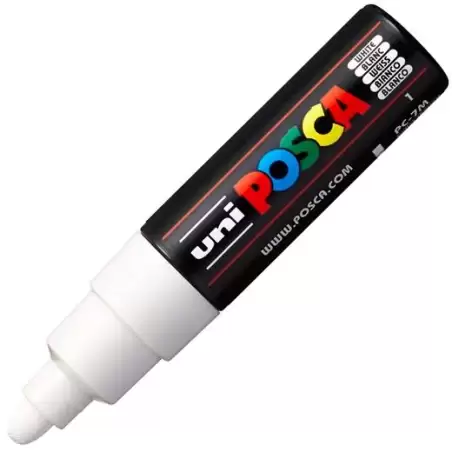 (300079000) POSCA MARCADOR  PC-7M NO PERMANENTE PUNTA FORMA DE BALA  4