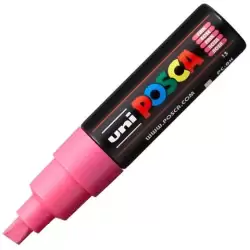 (300517000) POSCA MARCADOR  PC-8K NO PERMANENTE PUNTA BISELADA 8.0MM ROSA