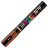 (311837000) POSCA MARCADOR PC-5BR BRUSH PUNTA M SEMIFLEXIBLE MARRÓN