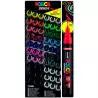 (345157000) POSCA MARCADOR PC-5BR BRUSH PUNTA M SEMIFLEXIBLE COLORES SURTIDOS EXPOSITOR 60 UD