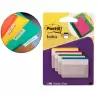(7000029877/686F-1) POST-IT INDEX RIGIDO ARCHIVAR GRANDES  4 COLORES X 24 MARCADORES