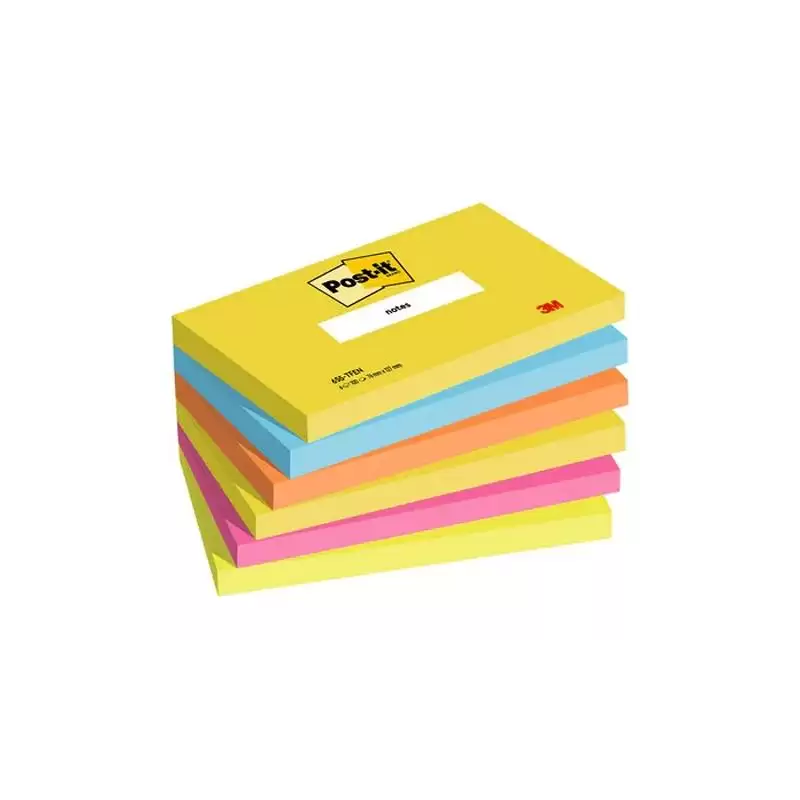 (7100172314) POST-IT BLOCS NOTAS 655 GAMA ENERGETIC AMARILLO ULTRA