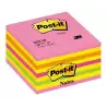 (7100200378) POST-IT CUBO DE NOTAS 450H 76X76 TONOS PASTEL MULTICOLOR