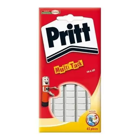 (1444966/2679461) PRITT MASILLA ADHESIVA BLANCA MULTI-TACK 65 PASTILLAS