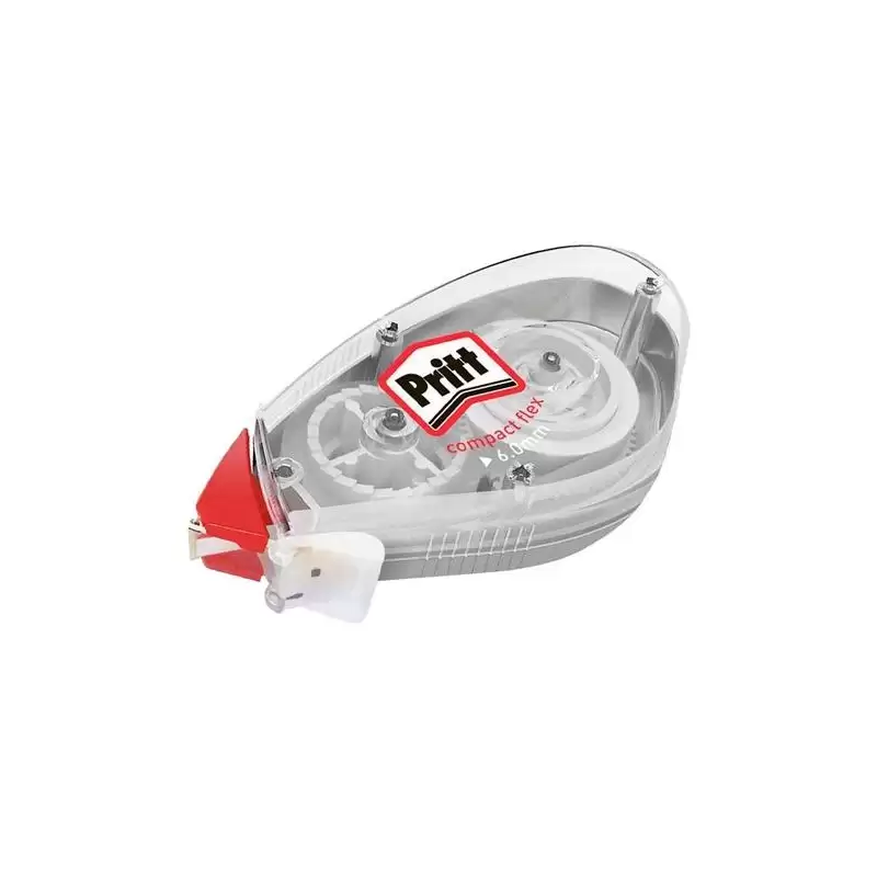 (2111958/2683110) PRITT CORRECTOR ROLLER COMPACT FLEX 6MMX10M EXPOSITOR 8 UD