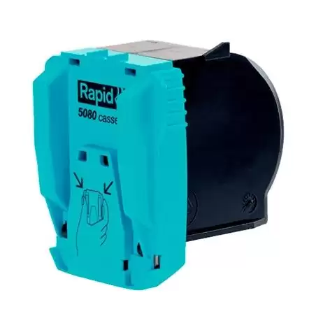 (20993700) RAPID GRAPAS PARA GRAPADORA 5080E -CARTUCHO DE 5000-