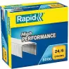 (24859900) RAPID GRAPAS STRONG 24/6 GALVANIZADA CAJA DE 5000