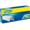(24861800) RAPID GRAPAS ESTÁNDAR 26/6 GALVANIZADA CAJA DE 5000