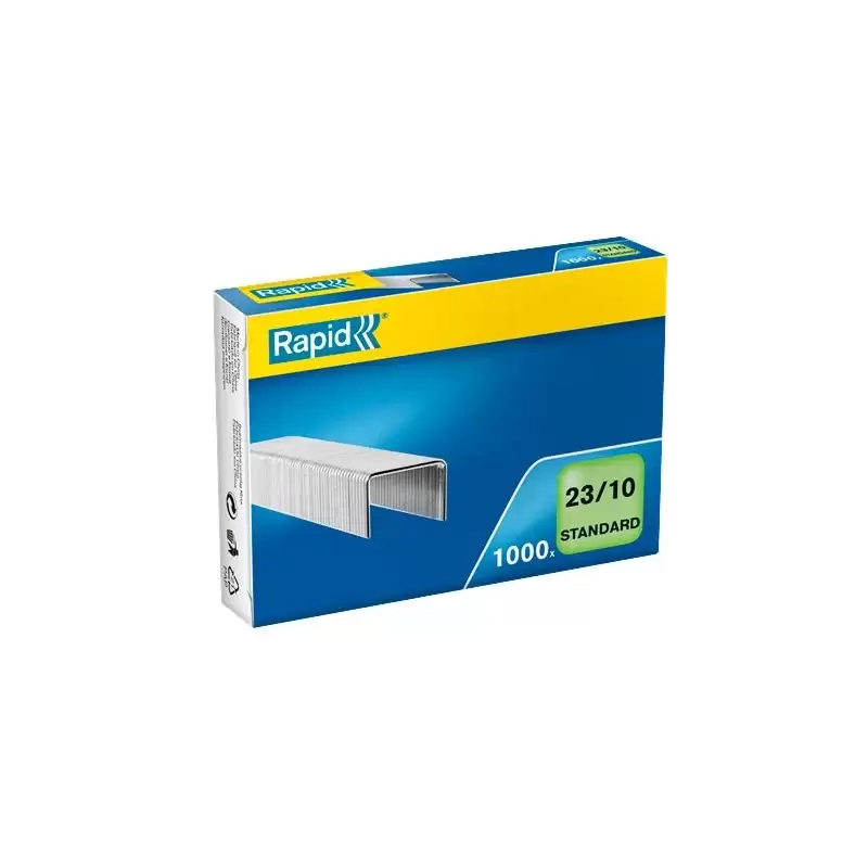 (24869300) RAPID GRAPAS ESTÁNDAR 23/10 GALVANIZADAS CAJA DE 1000