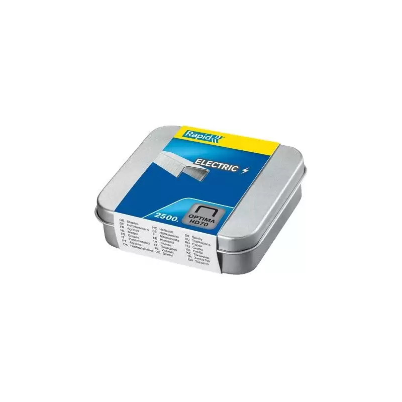 (5001375) RAPID GRAPAS OPTIMA HD70 GALVANIZADAS -CAJA DE 2500-