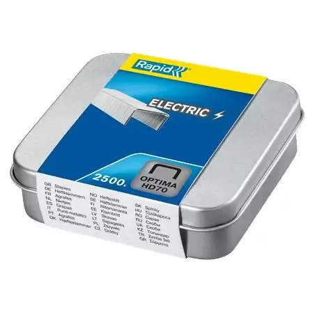 (5001375) RAPID GRAPAS OPTIMA HD70 GALVANIZADAS -CAJA DE 2500-