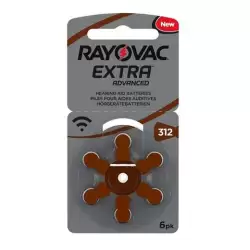 (RAYAE312) RAYOVAC PILA DE AUDIFONO ZINC 312AE 1