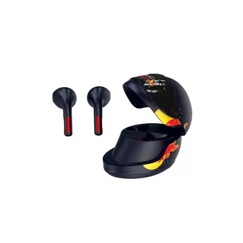 (RB-EB220) RED BULL RACING AURICULARES TURBO INALAMBRICOS BLUETOOTH CON ESTUCHE DE CARGA AZUL