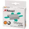 (2100050) REXEL GRAPAS ODYSSEY GALVANIZADAS -CAJA DE 2500-
