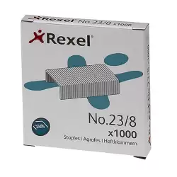 (2101054) REXEL GRAPAS 23/8 GALVANIZADAS -CAJA DE 1000-