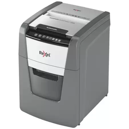 (2020100XEU) REXEL DESTRUCTORA AUTOMÁTICA OPTIMUM AUTOFEED 100X AUTOALIMENTACIÓN C/PARTÍCULAS P-4 NEGRO