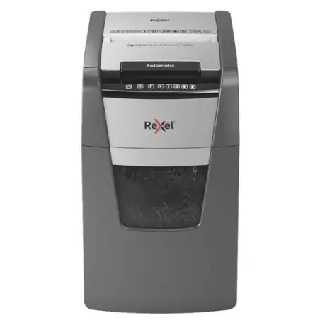 (2020130XEU) REXEL DESTRUCTORA OPTIMUM AUTOFEED + 130X CORTE PARTÍCULAS AUTOALIMENTACION NEGRO