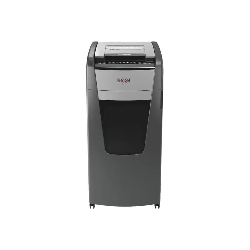 (2020750MEU) REXEL DESTRUCTORA OPTIMUM AUTOFEED AUTOALIMENTACIÓN 750M ANTI ATASCOS MICRO-CORTE P-5 (2X15MM) NEGRO