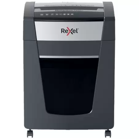 (2021420XEU) REXEL DESTRUCTORA MANUAL MOMENTUM EXTRA P420+ NEGRO/PLATA