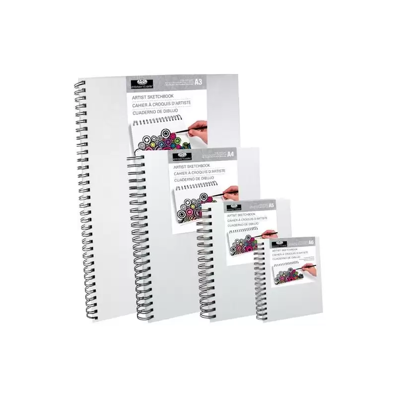 (RCSB-A3) ROYAL LANGNICKEL CUADERNO DE BOCETOS A3 ESPIRAL CUBIERTA DE LONA