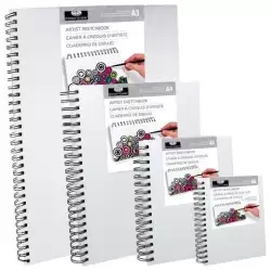 (RCSB-A4) ROYAL LANGNICKEL CUADERNO DE BOCETOS A4 ESPIRAL CUBIERTA DE LONA
