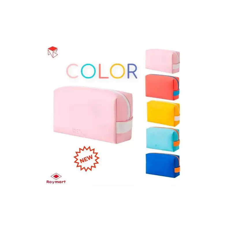 (BT-002) ROYMART NECESER DE MANO COLECCIÓN COLORS LOVE C/SURTIDOS