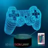 (NH-390) ROYMART LÁMPARA LED NIGHT LIGHT MANDO CONSOLA CONTROL REMOTO USB 16 COLORES
