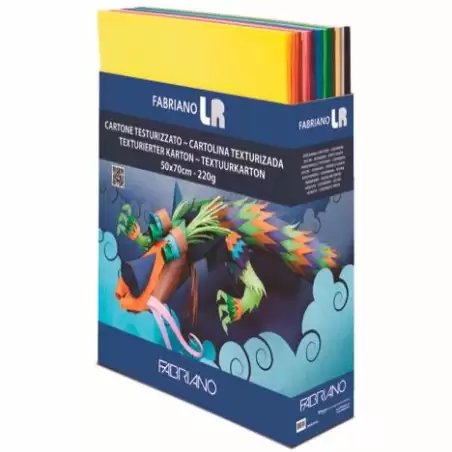 (06003) SADIPAL EXPOSITOR CARTULINA LR-220 50X70CM SURTIDO 400H DE 15 COLORES DISTINTOS