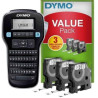 (2142267/2181011) DYMO ETIQUETADORA - ROTULADORA ELECTRÓNICA LM160 + 3 CINTAS D1 DE 12MM NEGRO SOBRE BLANCO (45013) (VALUE PACK)