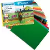 (S0400001) SADIPAL PAPELES SURTIDOS PARA MANUALIDADES 32X24CM PACK 42 HOJAS COLORES