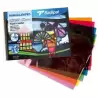 (S0400006) SADIPAL BLOC DE MANUALIDADES PAPEL CELOFÁN 10 HOJAS 32X24CM COLORES SURTIDOS