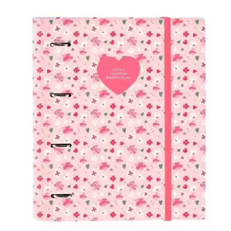 (512436666) SAFTA CARPETA DE ANILLAS 4X35MM A4 C/RECAMBIO 100H 80GR 5X5 C/SEPARADORES T/DURAS VMB "IN BLOOM"