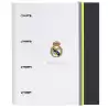 (512554666) SAFTA CARPETA ANILLAS 4X35MM C/RECAMBIO A4 100H 80GR TAPA DURA REAL MADRID EQUIP. 25/26